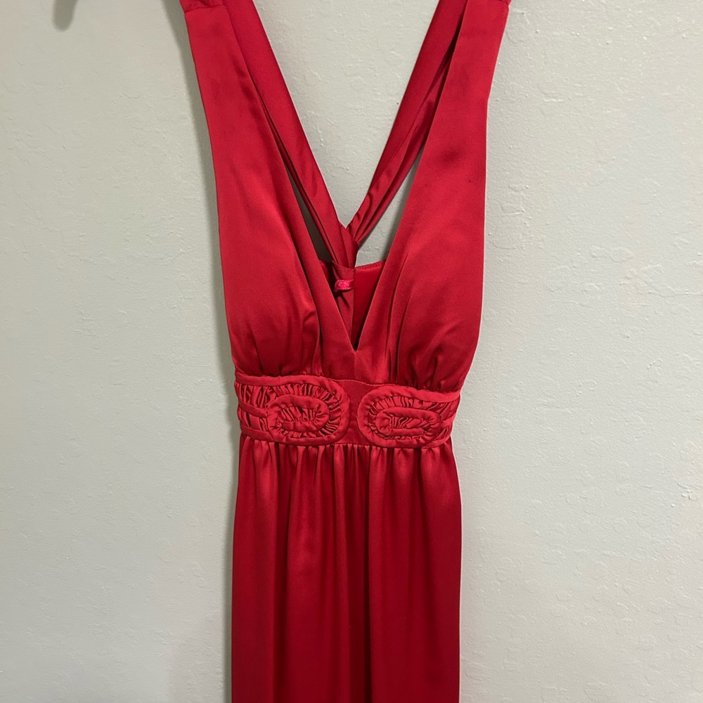 Max & Cleo Vibrant Red Dress